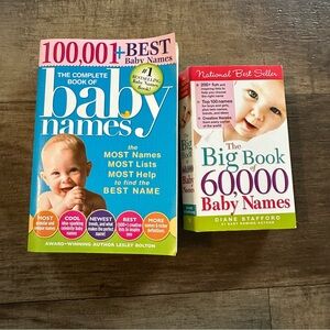Baby Names books